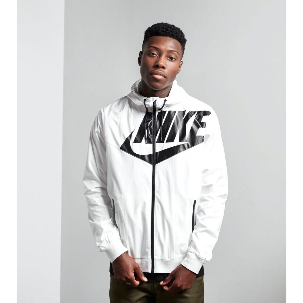 Nike Vintage Windrunner Glanz GX1 Y2K Nylon Jacket Black S